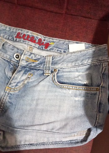 Bershka micro Denim vintage Şort