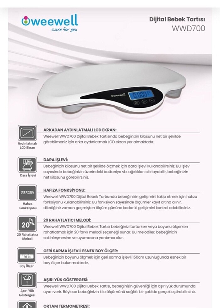 Bebek tartısı - Görsel 4