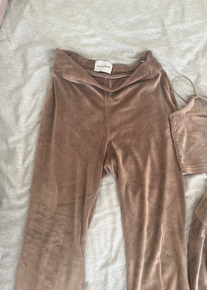 Hırka crop alt takım - Görsel 2