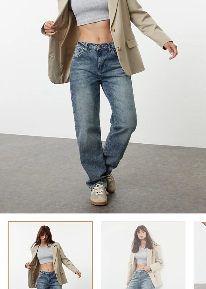 Trendyolmilla kot pantolon - Görsel 4