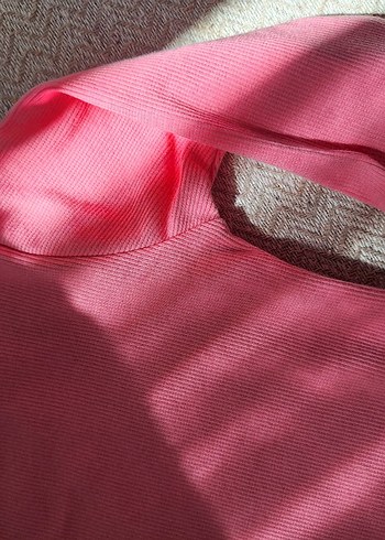 LC Waikiki Düğmeli Pembe Sweatshirt