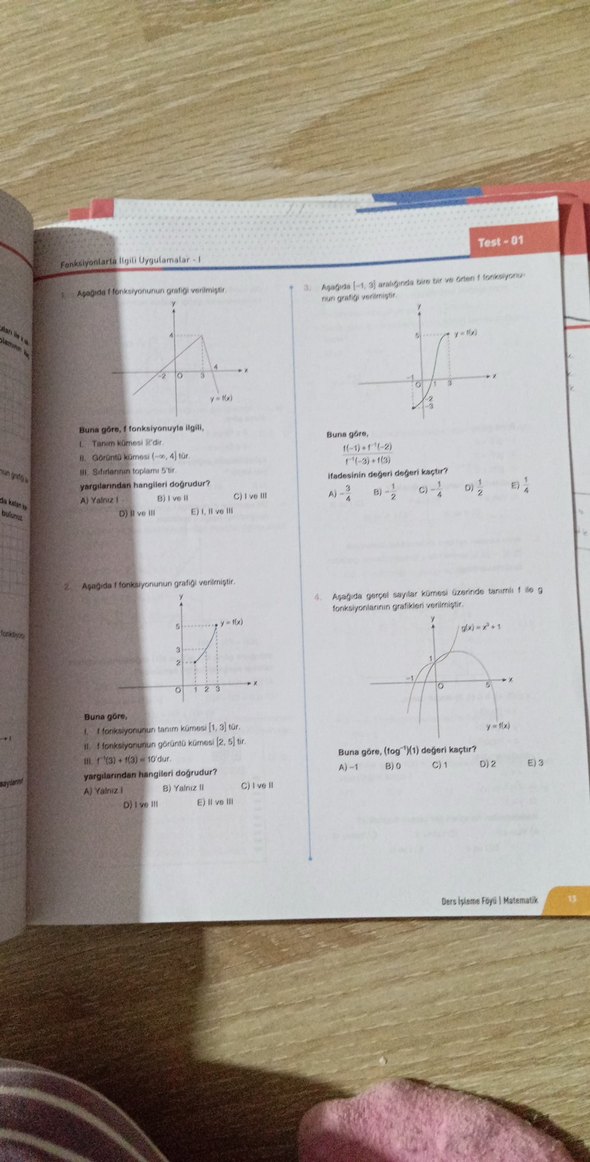 AYT Matematik Ders İşleme Föyleri - Görsel 2