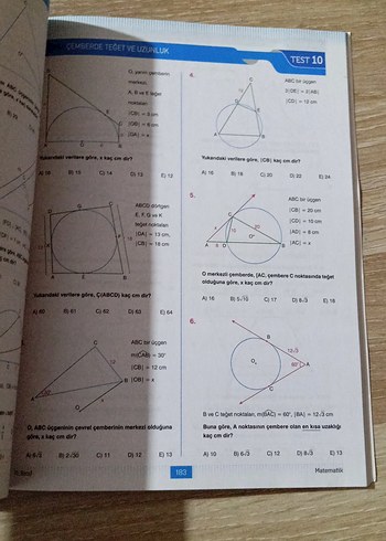 11. Sınıf Matematik Soru Bankası nft yayinlari - Görsel 3