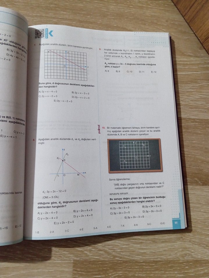 Matematik Soru Kitabı - Yeni Nesil Sorular - Görsel 3