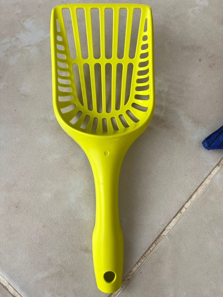 Yeşil Kapaklı Kedi Tuvalet Kabı - Görsel 4