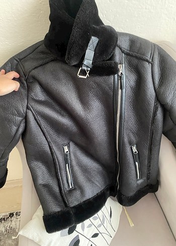 Stradivarius Stradivarius içi kürklü ceket