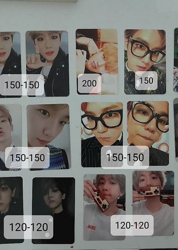 Baekhyun chanyeol pc photocard