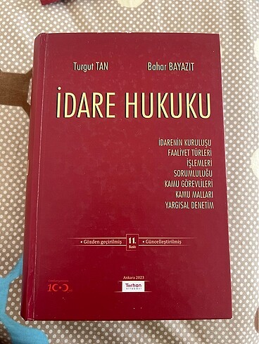 İdare Hukuku
