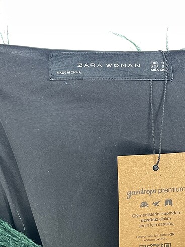 s Beden yeşil Renk Zara Ceket %70 İndirimli.