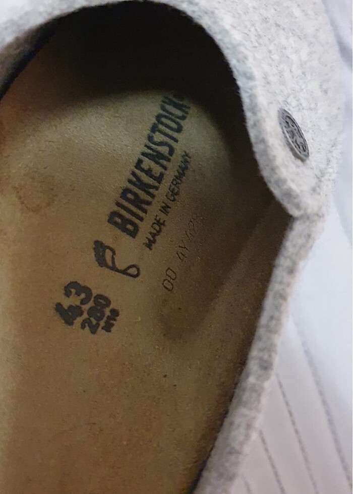 Orijinal Birkenstock Zermatt Erkek Terlik Kullanılmamış Sıfır - Görsel 3