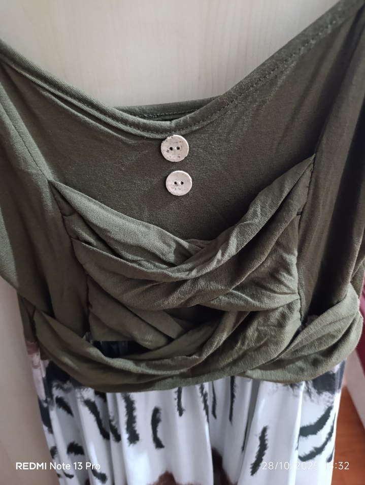 Bohem Tarzı Askılı Elbisesi - Görsel 4