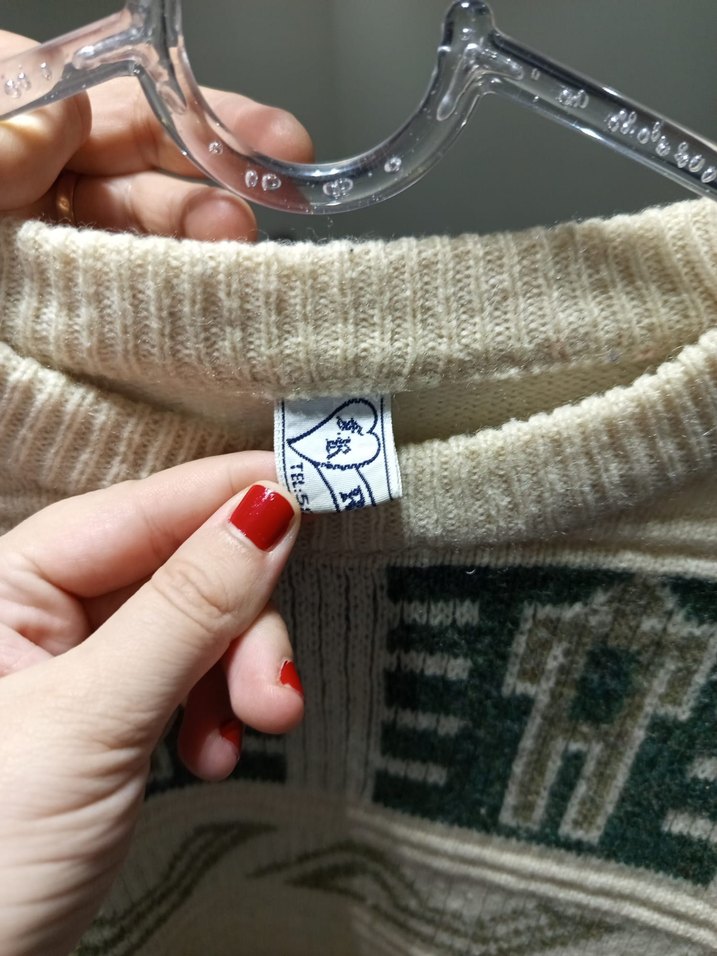 Bohem Tarz Örgü Kadın Kazak - Görsel 4