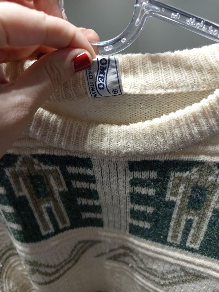 Bohem Tarz Örgü Kadın Kazak - Görsel 3