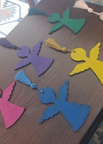 Renkli Bohem Melek Duvar Süsleri - Görsel 2