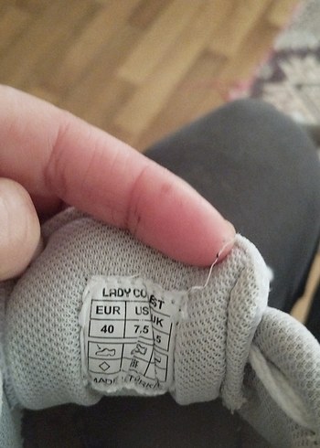 Beyaz Bağcıklı Kadın Spor Ayakkabı - Görsel 4