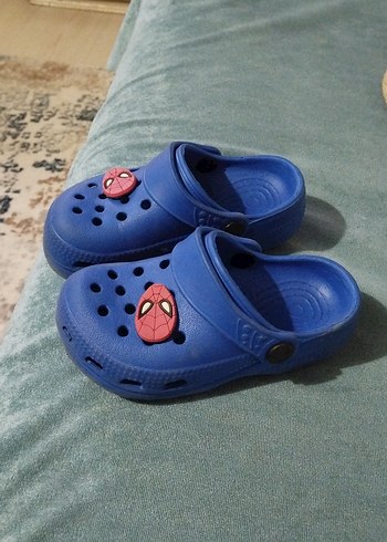 27 Beden Renkli Erkek Çocuk Spor Ayakkabı Velcro