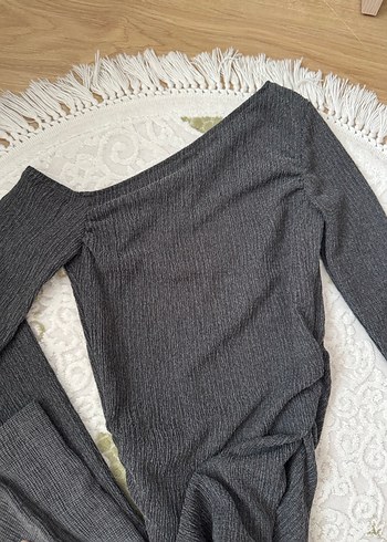LC Waikiki Gri Kadın Uzun Kollu ikili takım