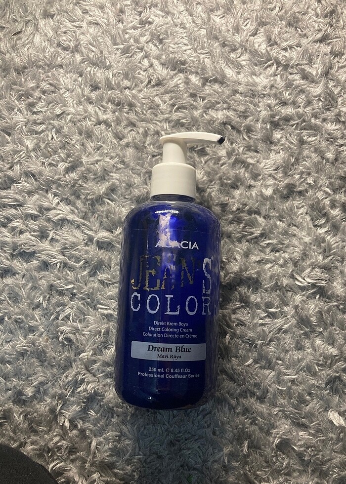Mavi Saç boyası - Görsel 3
