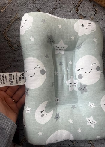 Gri Desenli Çocuk emzirme yastığı - Görsel 2