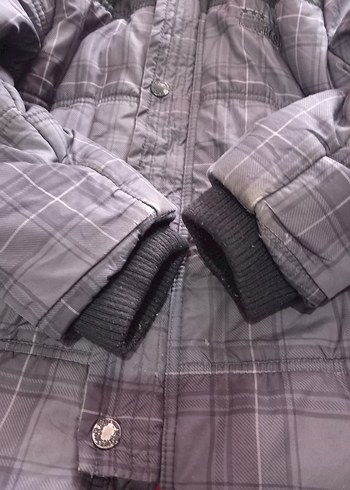 LC Waikiki Erkek Çocuk Kareli Mont - Görsel 4