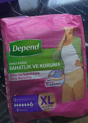 Depend Emici Külot & Hamile Lohusa Külot