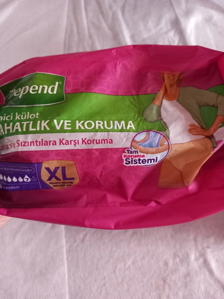 Depend Emici Külot XL - 9lu Paket - Görsel 3