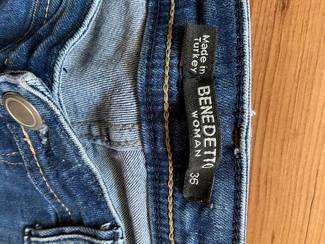 Benetton Benetto kot pantolon