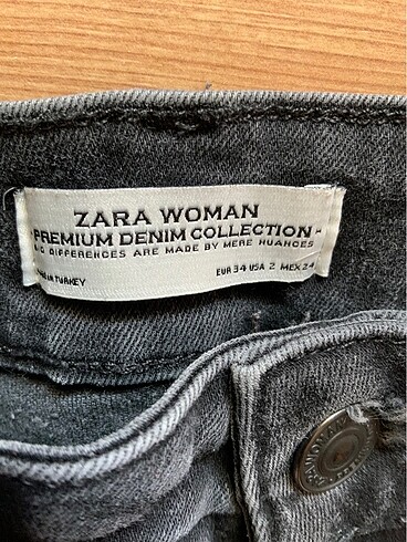 Zara Zara woman siyah kot
