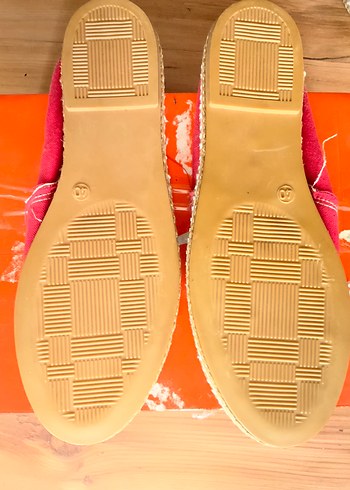 Pembe Kadın Dolgu Topuk Espadril - Görsel 2