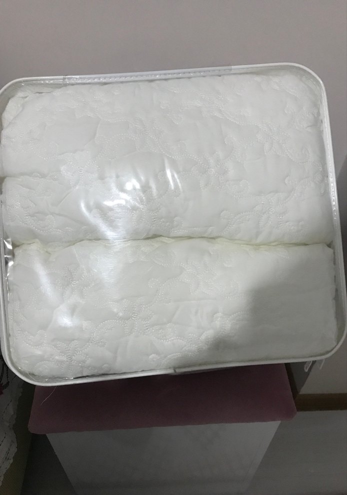 Rabell Baskılı Beyaz Yatak örtüsü - Görsel 3