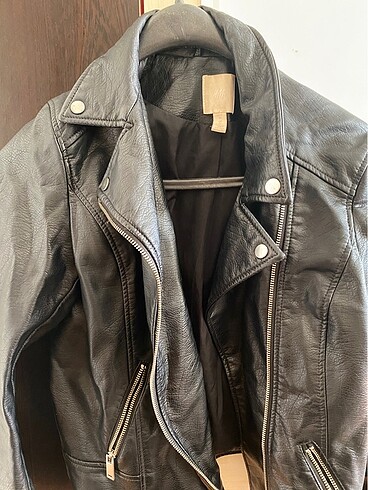 H&M DERİ CEKET