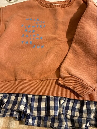 4 Yaş Beden Zara sweatshirt