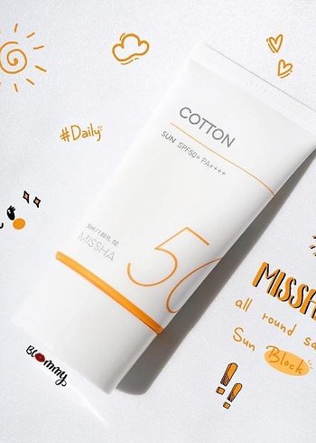 Missha Cotton Güneş Koruyucu SPF50+ PA++++ - Görsel 2