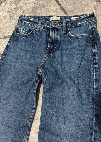 27 Beden Kadın Mavi Denim Regular Fit Jean