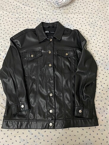 Zara Zara oversize deri ceket