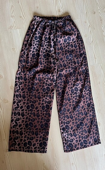 Leopar Desen Pantolon