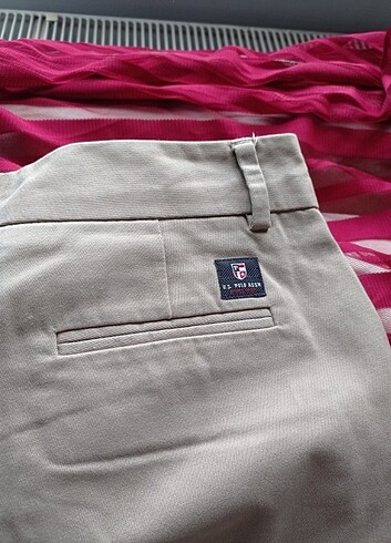 U.S Polo Assn. 40 beden krem rengi pantolon