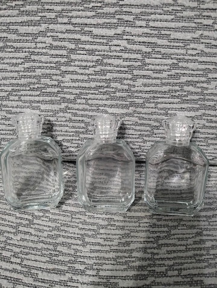 boş cam kolonya şisesi - Görsel 2
