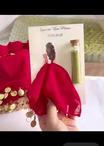 kına seti hediyeliği - Görsel 2