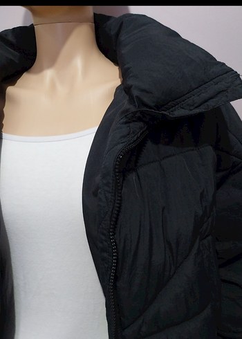 Stradivarius Stradivarius Siyah Şişme Mont