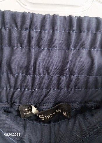 xl Beden Lacivert Kadın Pantolon