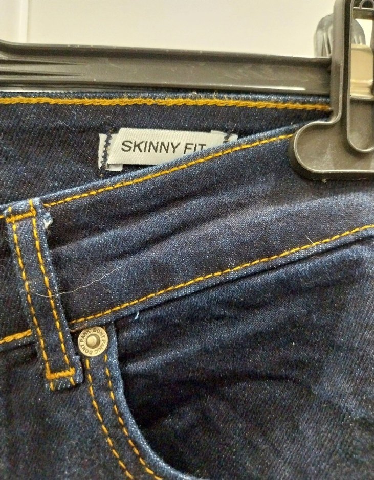 Erkek Lacivert Jean / Kot Pantolon - Görsel 5