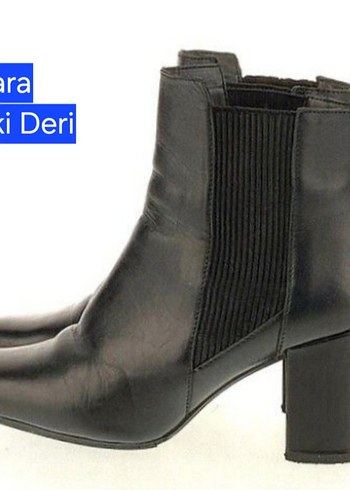 Deri Botlar Tek Fiyat - Görsel 2