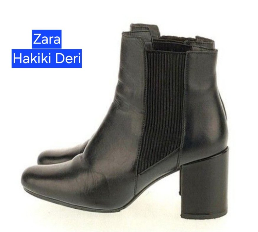 Deri Botlar Tek Fiyat - Görsel 2