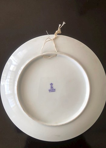 Atlı Avcı Temalı 23 cm Kaiser damgalı Duvar Tabağı - Görsel 2