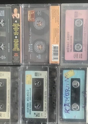 10 Adet Türkçe Kaset Koleksiyonu - Görsel 2