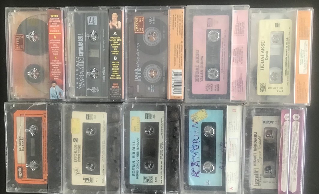 10 Adet Türkçe Kaset Koleksiyonu - Görsel 2