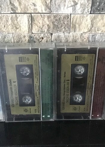Zülfü Livaneli Seçme Eserler 3 Kaset ve bir farklı kaset Seti - Görsel 2