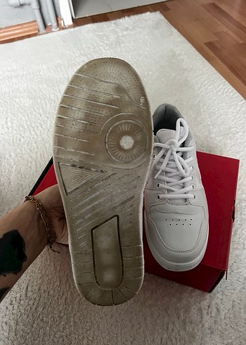 Beyaz Hummel Kadın Spor Ayakkabı - Görsel 4