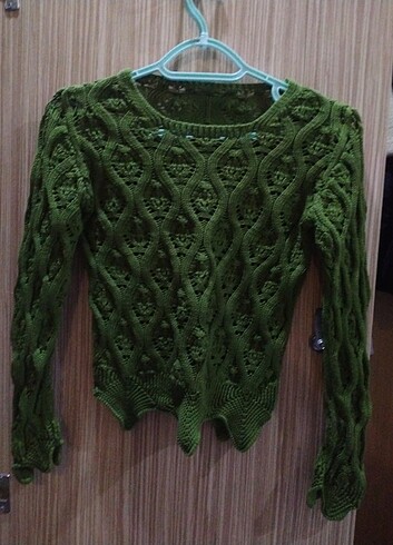 Diğer Vintage yesil Kazak
